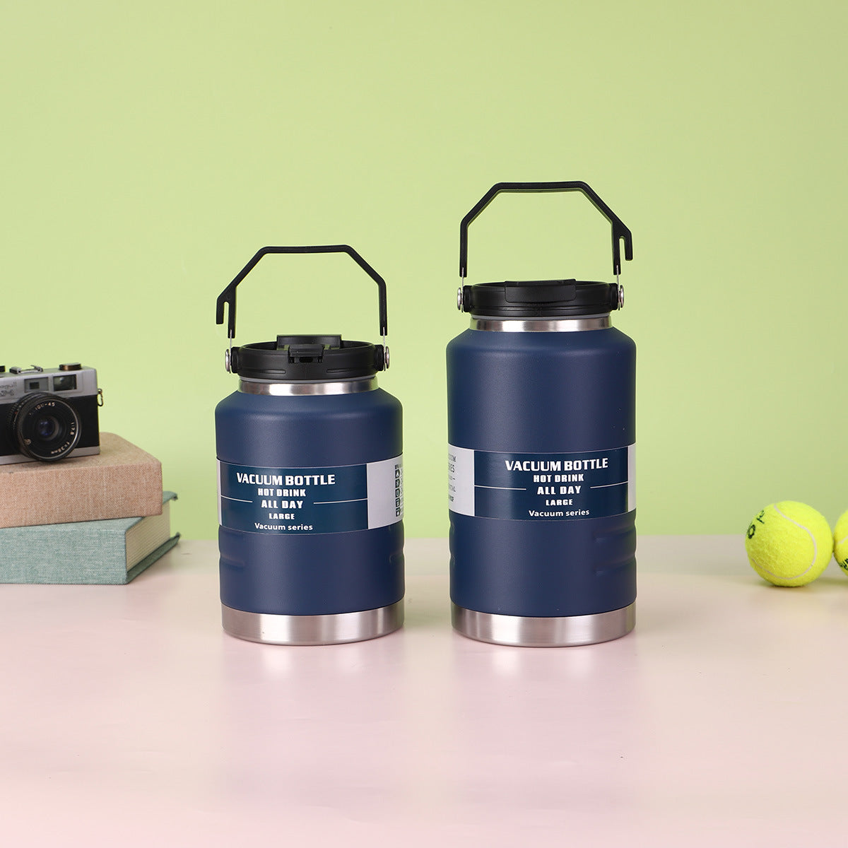 Cross-Border New 304 Stainless Steel Thermos Cup Large Capacity Ton Barrel Outdoor Portable Ice Bucket Wholesale