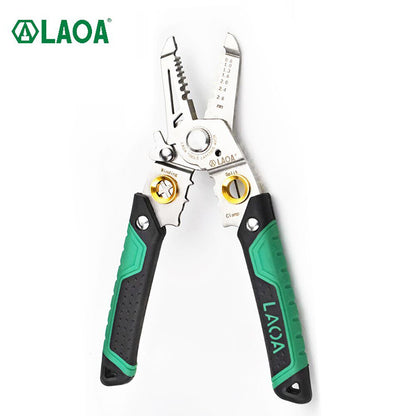 La a Stainless Steel Multifunctional Wire Stripping Pliers Electrician Special Pliers Tool Collection Electrician Pliers Wire Stripper Wire Cutter
