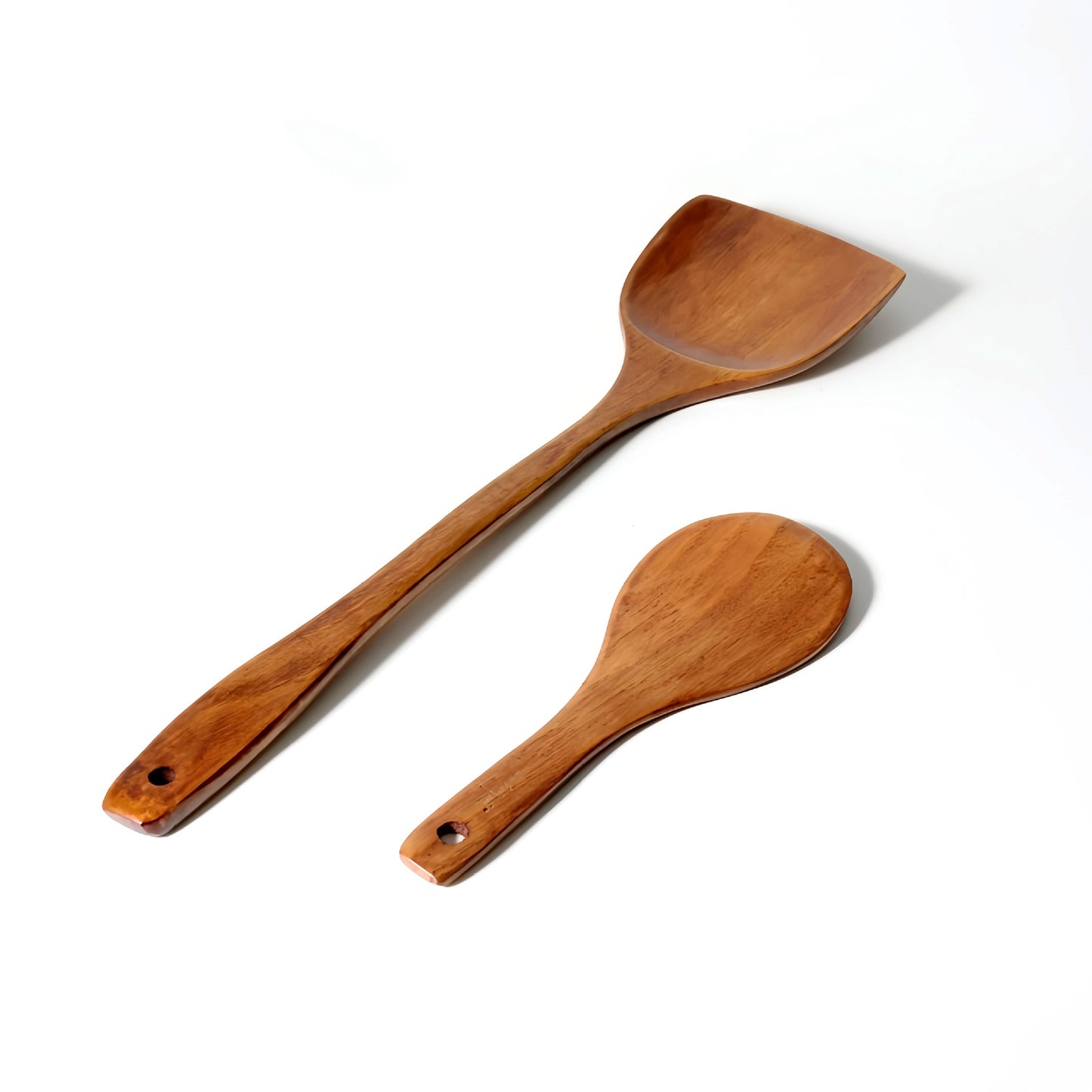 Non-Stick Pan Special Spatula for Cooking, Household Spatula, Wooden Spatula, Wooden Spoon, Rice Spoon, Wooden Spatula, Kitchen Utensils Spatula