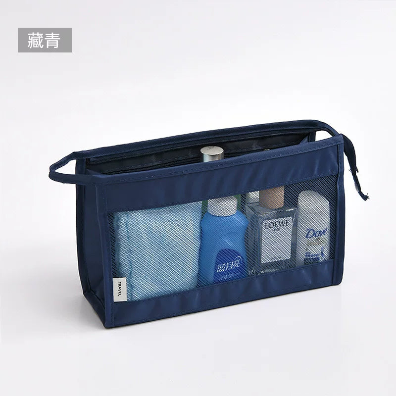 Toiletries Bag, Cosmetic Bag, Simple Men's Travel Carry-On Organizer, Female Dormitory Large-Capacity Waterproof Bag