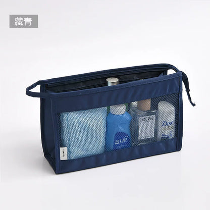 Toiletries Bag, Cosmetic Bag, Simple Men's Travel Carry-On Organizer, Female Dormitory Large-Capacity Waterproof Bag