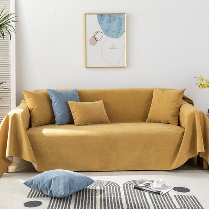 Four Seasons Universal Waterproof Sofa Towel Urine-proof Cat-scratch-proof Sofa Cover Cloth Towel Chenille Non-slip Non-sticky Sofa Cover