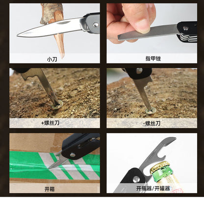 In-Stock Outdoor Multifunctional Pliers Set Portable 9-Inch Wire Cutting Needle-Nose Pliers Tool Portable Household Pliers Dropshipping