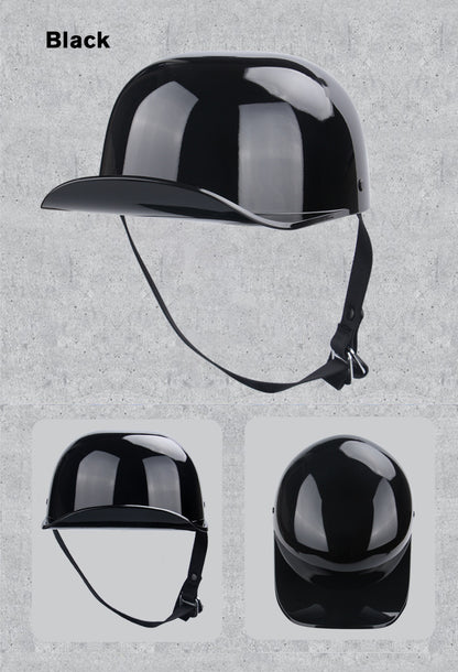 Source Factory Electric Vehicle Helmet Men's Motorcycle Helmet Summer Women's Electric Scooter Safety Helmet Riding Baseball Cap