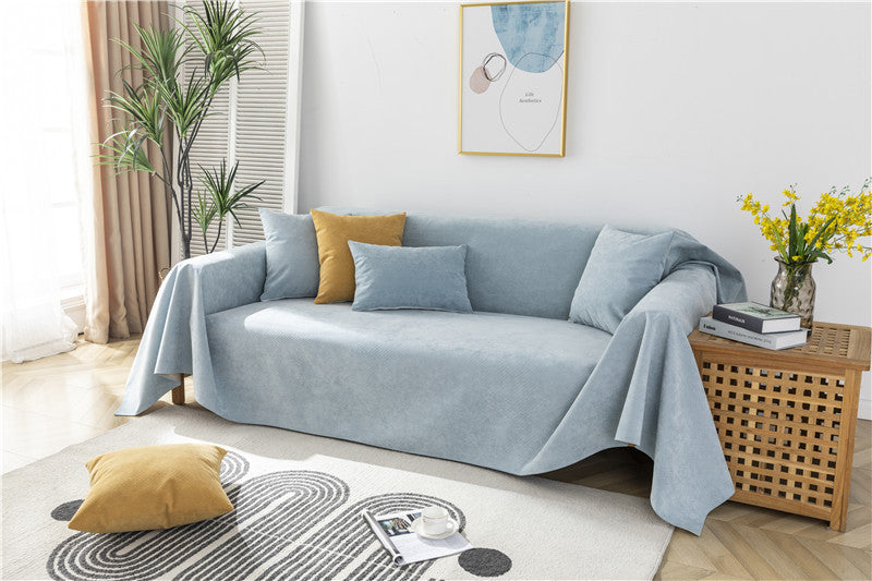 Four Seasons Universal Waterproof Sofa Towel Urine-proof Cat-scratch-proof Sofa Cover Cloth Towel Chenille Non-slip Non-sticky Sofa Cover