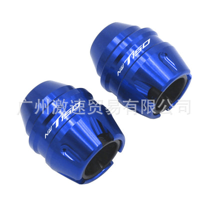 Suitable for Wuyang Honda Nwt150 Modified Accessories Exhaust Anti-Fall Stick Front Wheel Front Fork Cup Protection Anti-Fall Ball