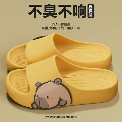 Eva Slippers for Women, Non-Slip, Anti-Odor, Summer Home Slippers, Men's Home Indoor Bathroom Bathing Slippers