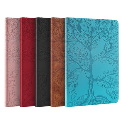 Suitable for Samsung A9 Plus Tablet Case A7Lite Protection S9Fe Flip Cover P610 Embossed S8Plus Leather Case A8