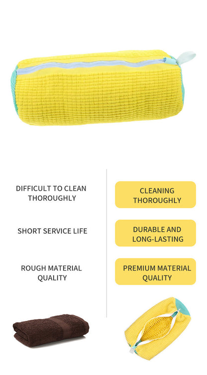 New Lazy Cross-Border Shoe Brush Bag, Special Shoe Washing Bag for Washing Machine, Anti-Deformation, No Harm to Hands, Household Machine Washable Shoe Care
