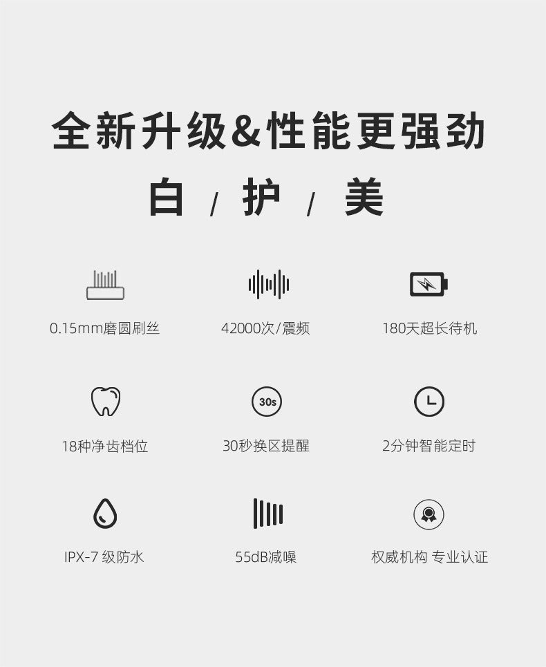Factory wholesale soft bristle toothbrush flusher portable adult children universal ultrasonic electric toothbrush charging