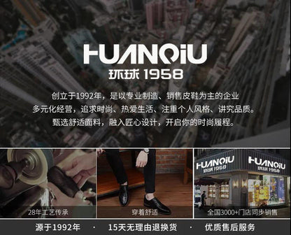 Leather cowhide special clearance shoes hollow leather sandals men's casual hole shoes middle-aged business dad shoes