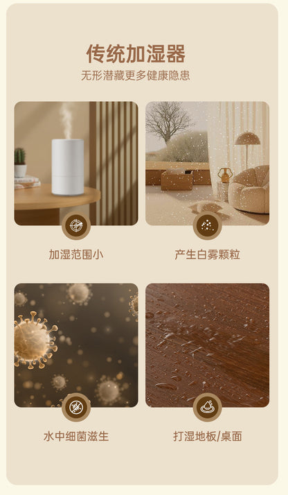 Cross-Border Desktop Humidifier for Home Bedroom Extra Large Capacity Ambient Light Double Nozzle Extra Large Mist Volume Sprayer Dropshipping