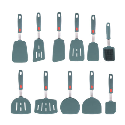 Silicone Kitchenware High Temperature Resistant Silicone Shovel Food Grade Household Teppanyaki Home Edition Teppanyaki Tools Complete Set