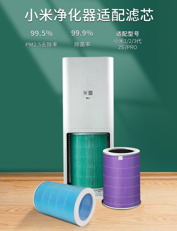 Suitable for Xiaomi air purifier filter element 123 generation pro Mijia 2S/4/4pro/proH/F1 filter screen