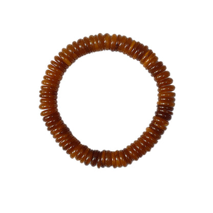 Natural Baltic Bracelet Amber Beeswax Old Spacer Bracelet Wax Full All-match Accessories White Beeswax