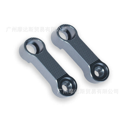 Motorcycle electric vehicle rearview mirror accessories modification forward transfer adapter extension base screw bracket widened bracket