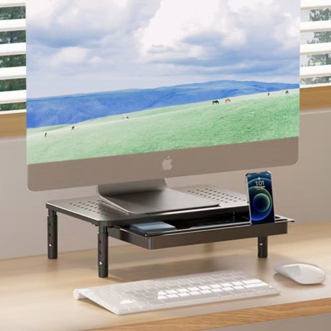 Spot Computer Display Heightening Base Height Adjustable Tool-Free Installation Monitor Heightening Stand
