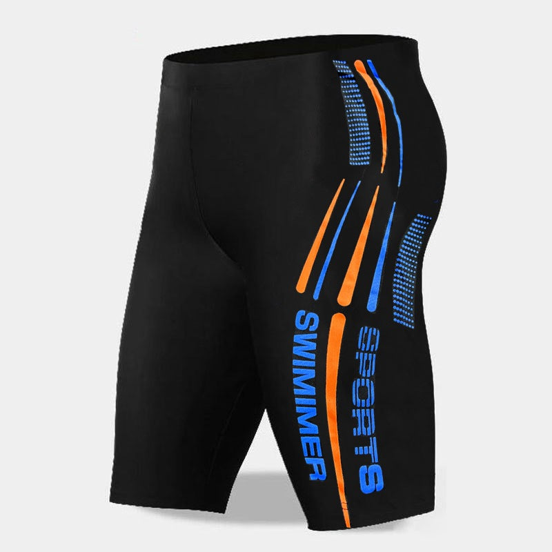 Men's Swimming Trunks New Arrival Pants Quick-Drying Elastic Anti-Drying Seaside Holiday Swimming Beach Trunks Casual Swimming Trunks
