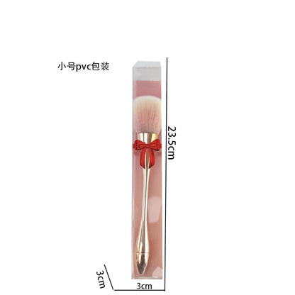 Source Manufacturer Golden Small Waist Blush Brush Loose Powder Brush Super Large Soft Hair Powder Makeup