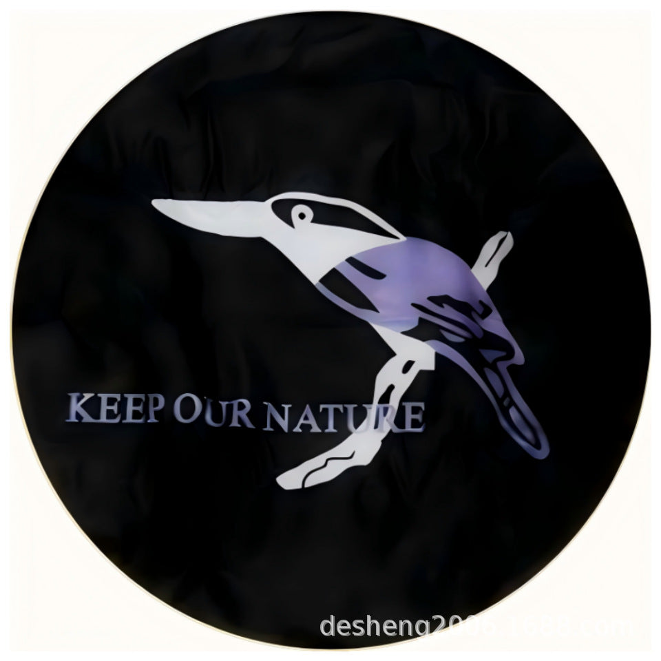 Source factory car tire protective cover tire cover spare tire cover protective cover thickened tire cover all black tire cover