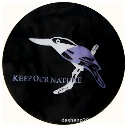 Source factory car tire protective cover tire cover spare tire cover protective cover thickened tire cover all black tire cover