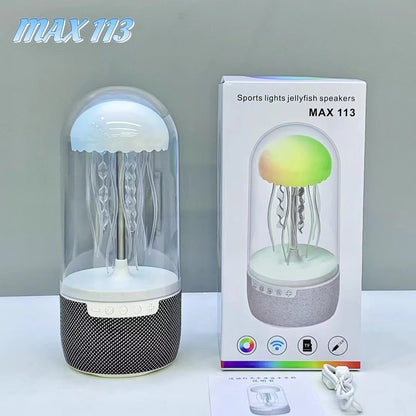 Cross-border new MAX113 jellyfish Bluetooth audio moves with the sound Bluetooth rhythm speaker desktop atmosphere light home