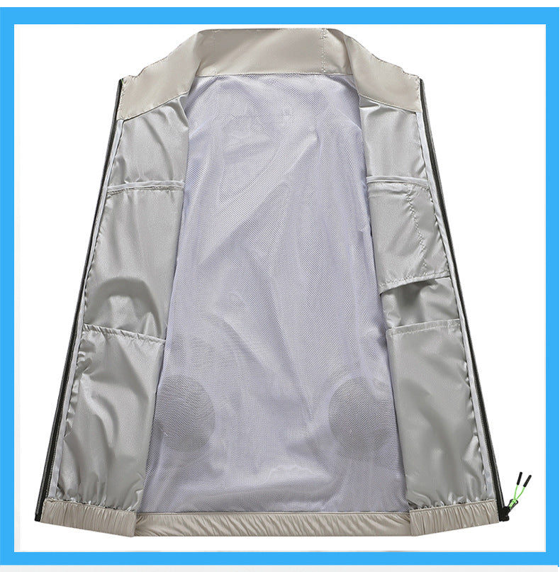 New sleeveless fan clothing air conditioning clothing summer outdoor heatstroke cooling clothes with fan Japan and South Korea cross-border wholesale