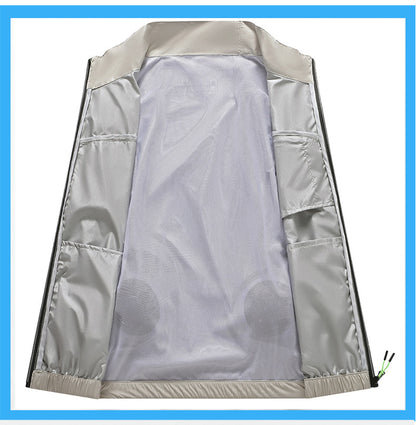 New sleeveless fan clothing air conditioning clothing summer outdoor heatstroke cooling clothes with fan Japan and South Korea cross-border wholesale