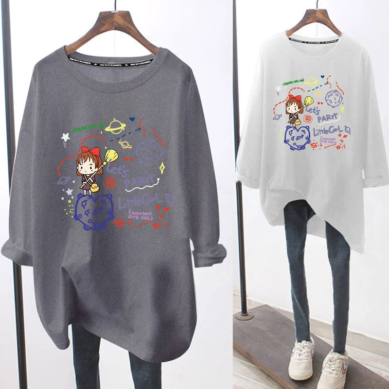 Breastfeeding Top Autumn Base Shirt Hot Mom's Out-of-the-way Breastfeeding Long-sleeved T-shirt for Spring and Autumn Postpartum Breastfeeding Clothes