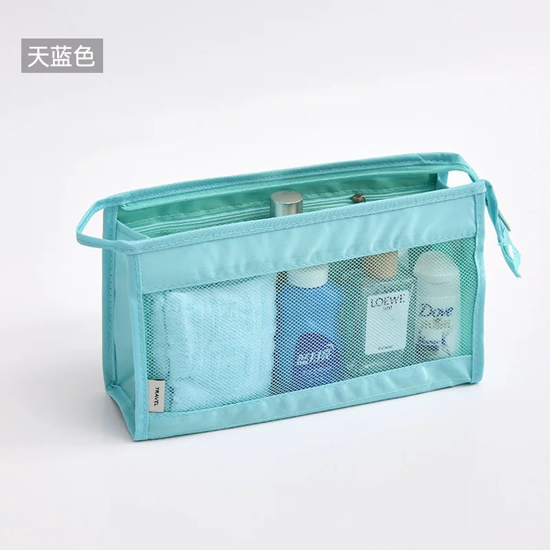 Toiletries Bag, Cosmetic Bag, Simple Men's Travel Carry-On Organizer, Female Dormitory Large-Capacity Waterproof Bag