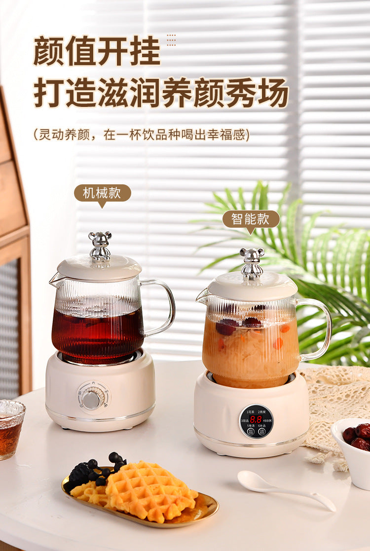 Multifunctional Health Cup Electric Stew Cup Small Mini Heating Water Cup Tea Boiling Pot Hot Milk Office Artifact