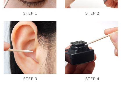 Free Shipping/Cotton Swabs/Tattoo Embroidery A1P20 - Pointed Single/Double-Ended Cotton Sticks for Makeup Removal, Wooden Sticks for Teeth