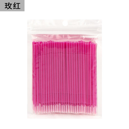 New wholesale long head cotton swab eyelash tattoo nail cleaning cotton swab eyelash disposable long thread cotton swab