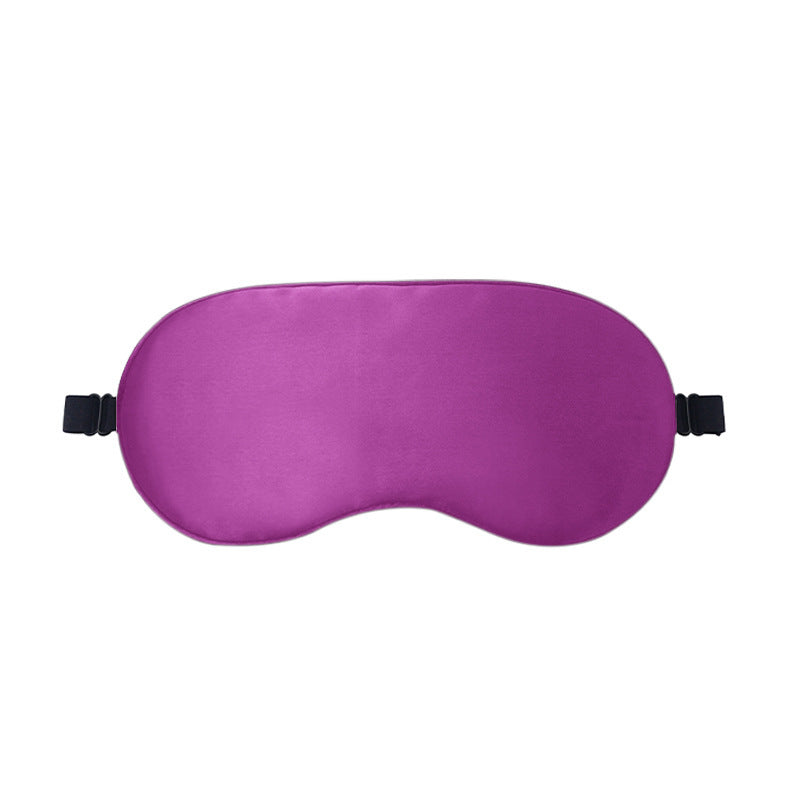 Double-Sided Imitation Silk Eye Mask, Light-Blocking Sleep Eye Mask, Logo Printing Wholesale, Men's and Women's Travel Cooling Ice Silk Eye Protection