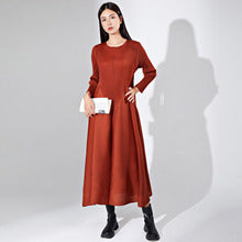 Miyake Hot Selling Dress Commuting Women's Summer Design Niche Drape Temperament Fashionable Elegant Tassel Midi Skirt