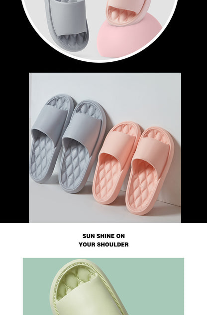 2025 New Style Slippers for Men, Indoor, Home, Non-Slip, Bathroom, Bathing, Eva Slippers for Women, Summer