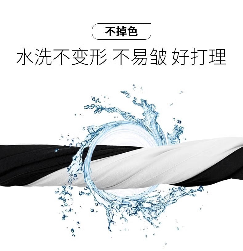 Wholesale men's ice silk trousers new casual pants men's slim-fit high stretch pants men's non-ironing black business men