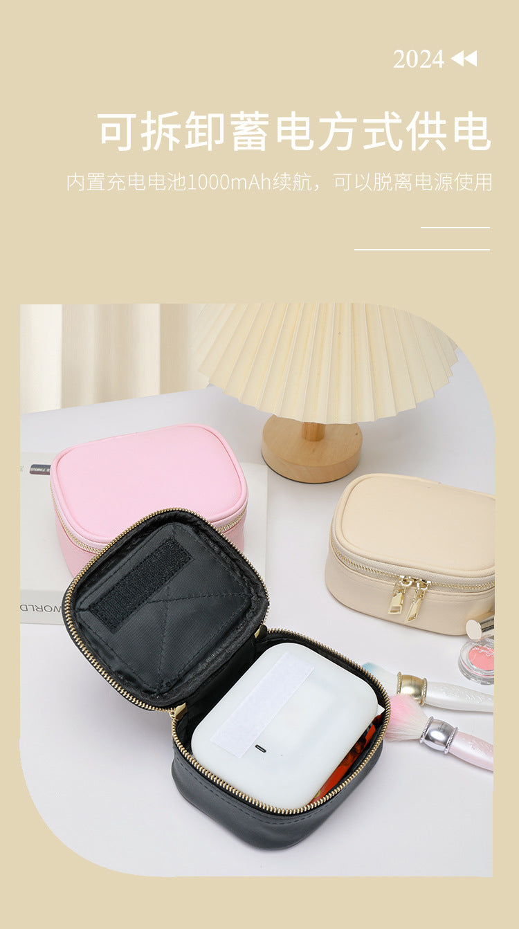 Cosmetic Bag with LED Light Portable small size Cosmetic Case Travel Cosmetic Storage Box