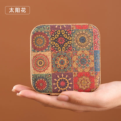 Amazon Cross-Border Household Practical Portable Multi-Functional Retro Sewing Box Sewing Kit Sewing Hand Sewing Set Tool