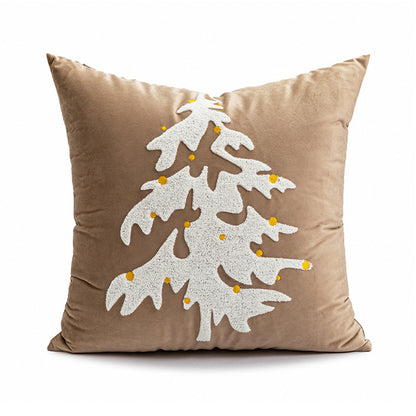 New Christmas pillow holiday decoration love pillow model room bedroom bedside tufted cushion pillowcase wholesale