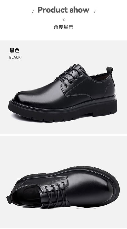[100% full cowhide] special clearance processing leather shoes men's shoes genuine leather soft bottom non-slip business casual shoes