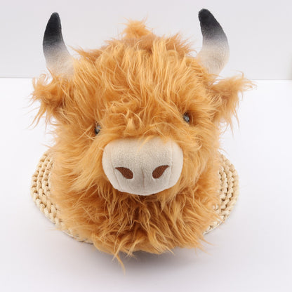 Imitation Yak Cotton Slippers Autumn and Winter Home Floor Stupid Cow Platform Cotton Shoes Cute Outer Wear Comfortable Slippers for Women