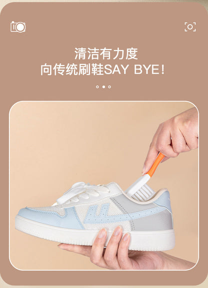 ✅ Shoe Brush, Household Laundry Brush, Soft-Bristled Shoe Brush, Shoe Washing Brush, Long-Handled Clothes