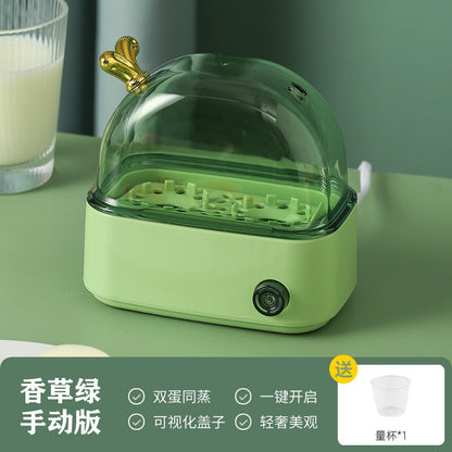 Mini Egg Boiler 2024 New Arrival Regular One-person Egg Steamer Automatic Power-off Household Small Smart
