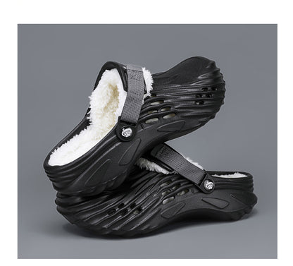 Cotton Slippers for Home, High-End Outer Wear, 2025 Winter New Cross-Border Cotton Shoes Manufacturer Wholesale Cotton Tow