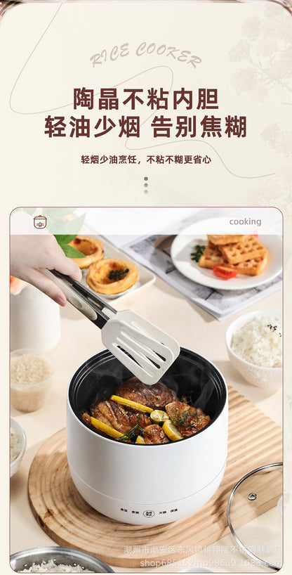 Mini Electric Rice Cooker Small Intelligent Multi-functional Household Dormitory Electric Non-stick Cooker Electric Rice Cooker Small Electric Cooker