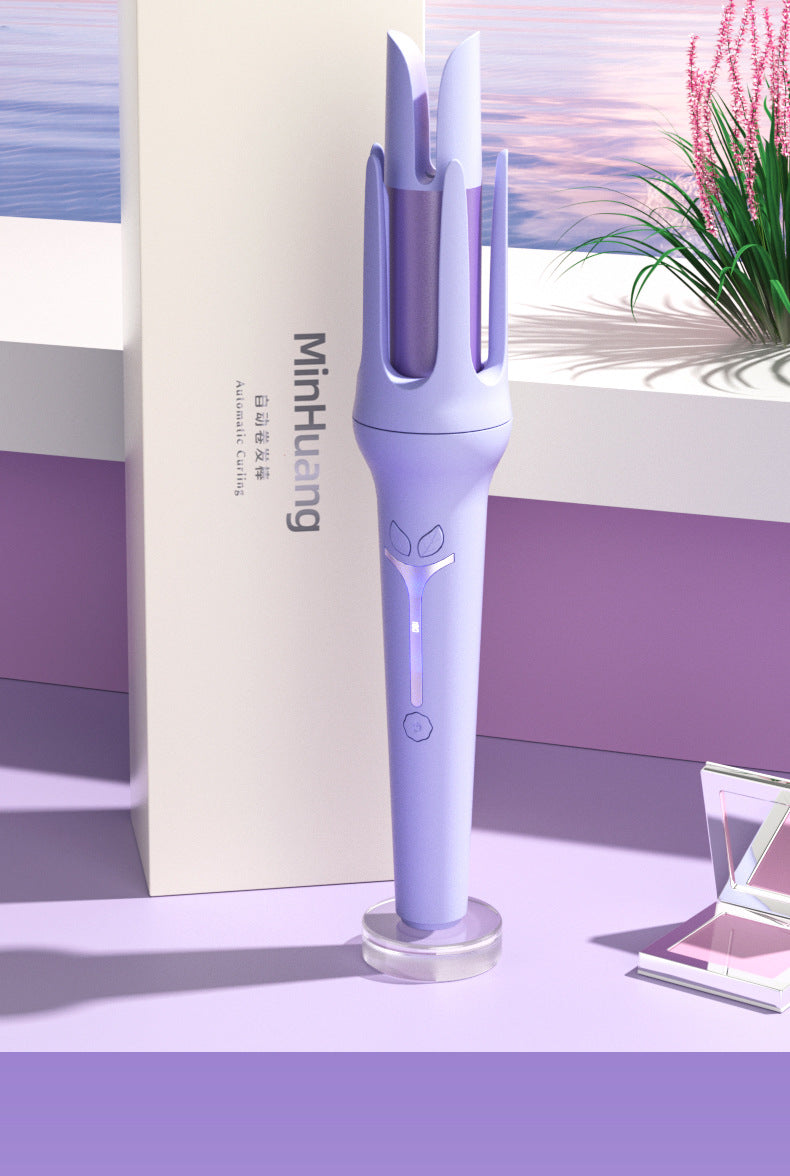 Foreign trade cross-border 32m full-automatic curling iron negative ion does not hurt hair groove electric curling iron perm female big wave