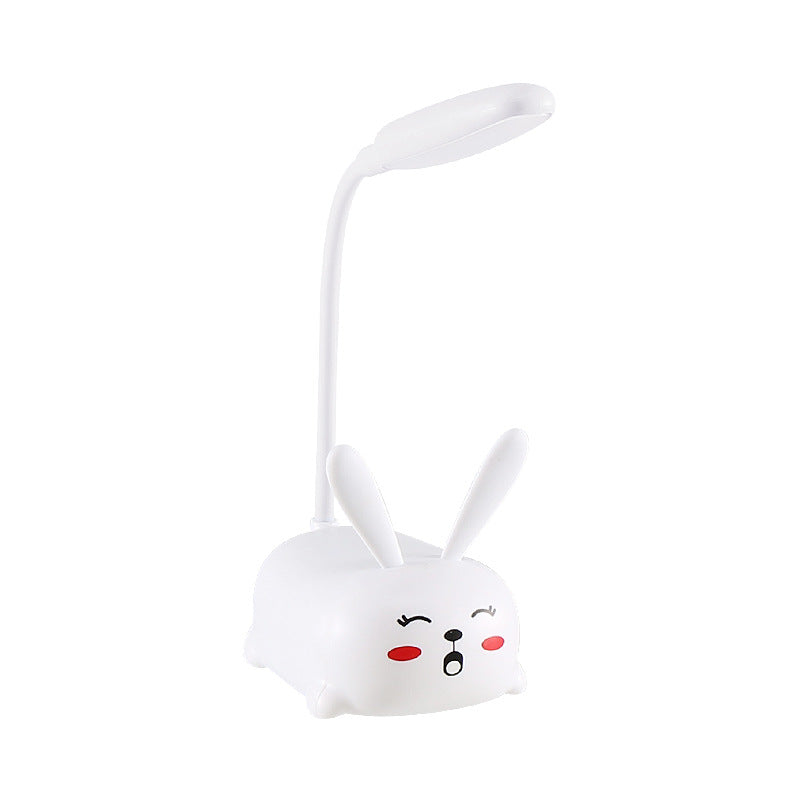 Factory direct creative cute girl heart mini small table lamp led bedroom bedroom bedside eye protection night light