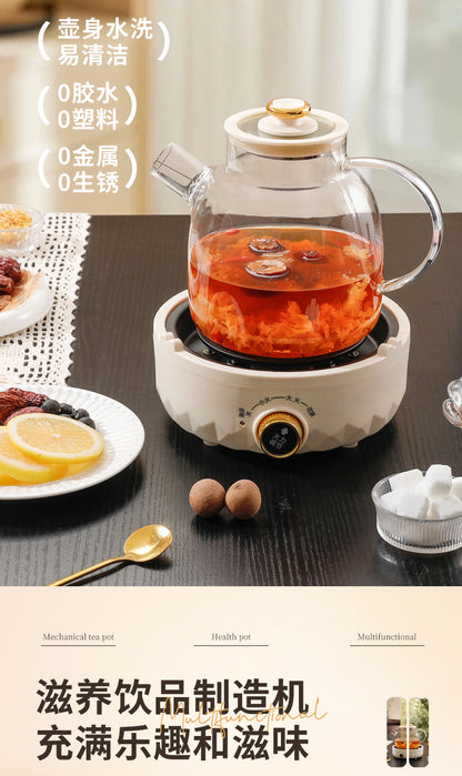 Multifunctional Health Pot Household Boiling Teapot Office Flower Teapot Glass Kettle Reservable Health Cup Gift