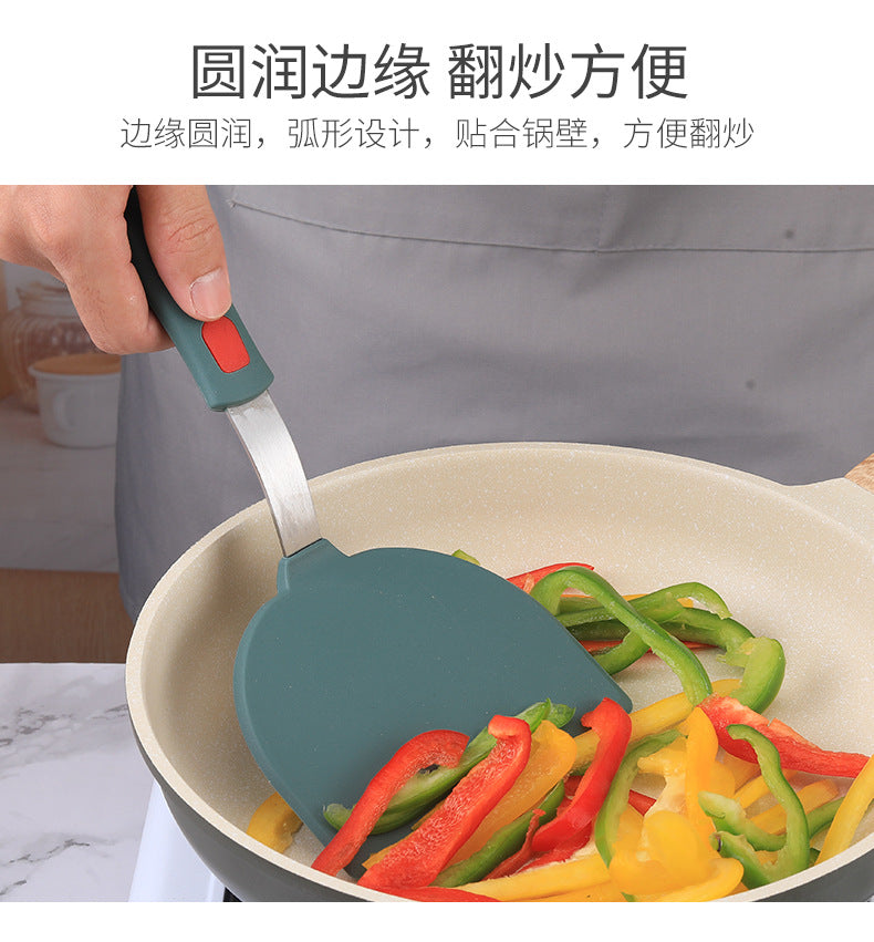 Silicone Kitchenware High Temperature Resistant Silicone Shovel Food Grade Household Teppanyaki Home Edition Teppanyaki Tools Complete Set